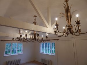 Master bedroom installed bespoke lighting for Darwin Lighting. 